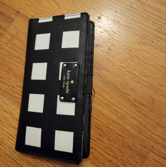 kate spade Handbags - Kate Spade white black wallet